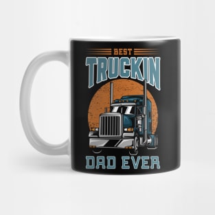 Trucker Dad Design Mug